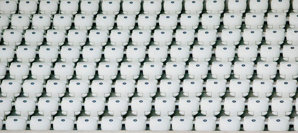 photo of stadium seats