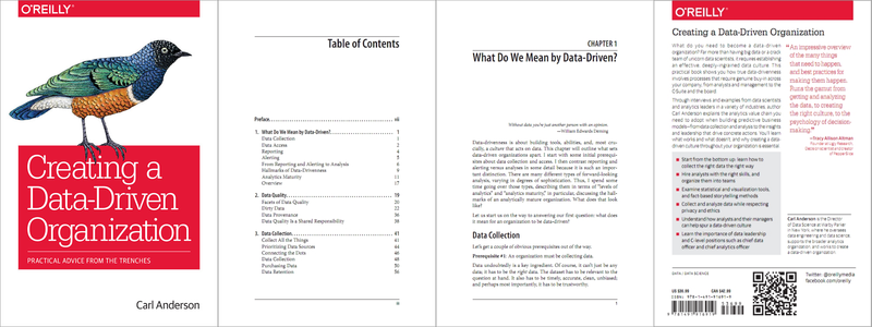 book cover Data-Driven Organization