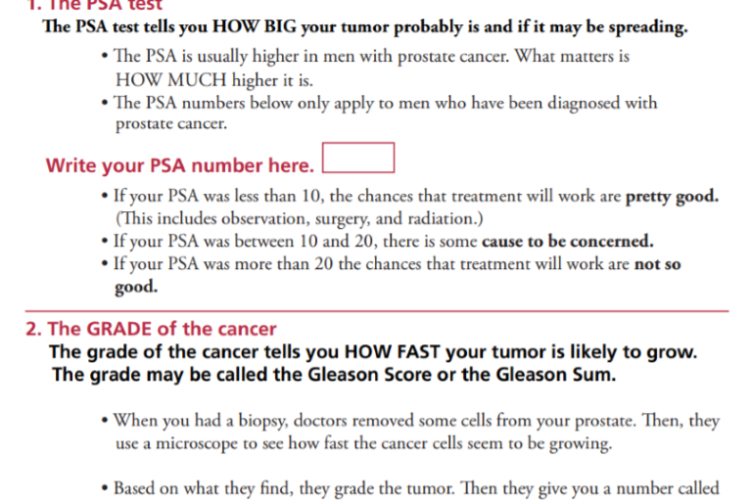 prostatecancerdecision.org